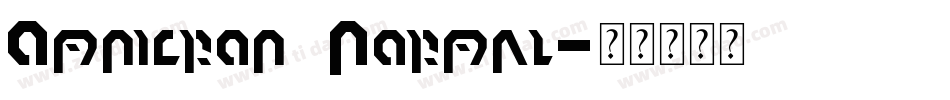 Omnicron Normal字体转换